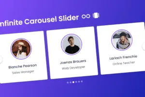 How to Make Draggable Card Slider in CSS & JavaScript