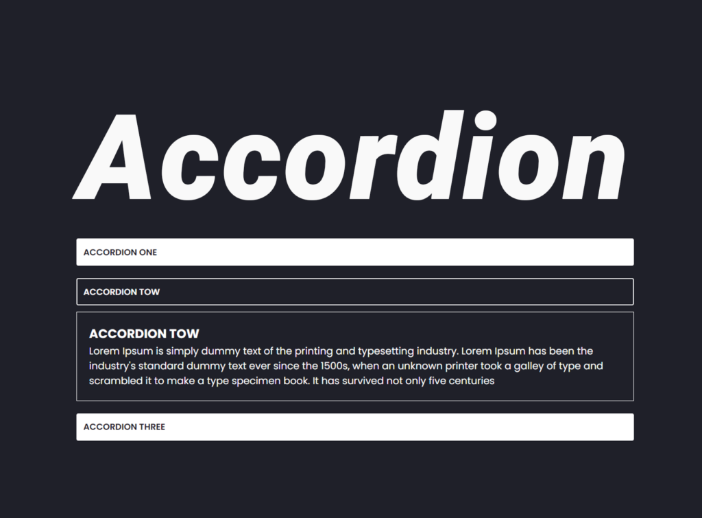 javascript Building a JavaScript Accordion A Step by Step Guide